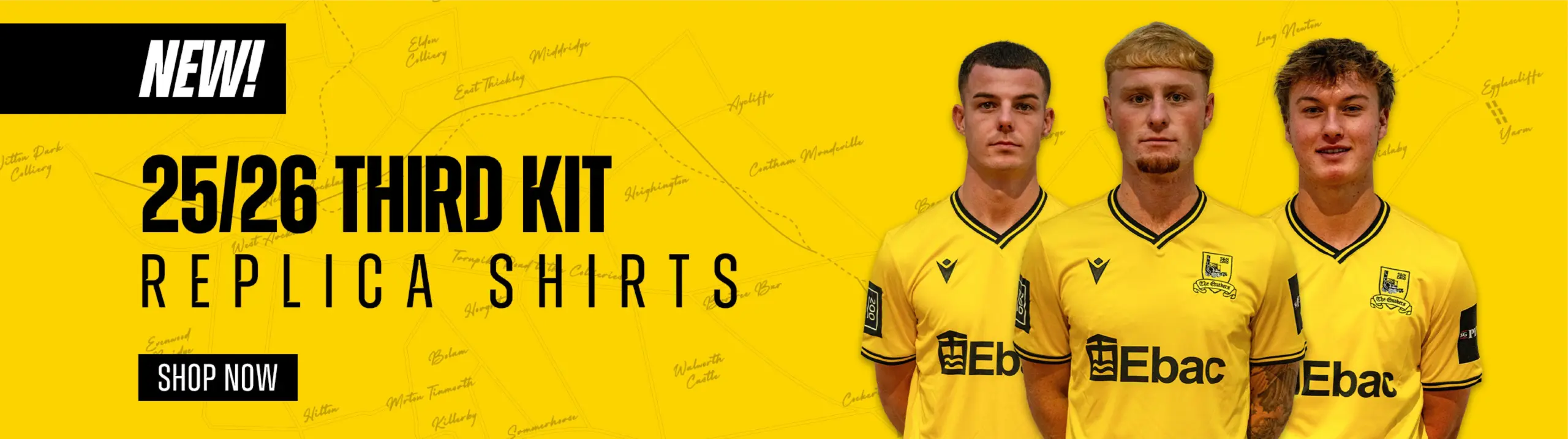 Darlington Third Kit Launch